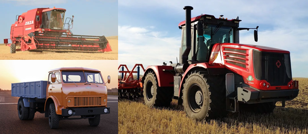 Грузовая и сельскохозяйственная техника, на которой используется комплект воздушных фильтров NF4540 и NF45401