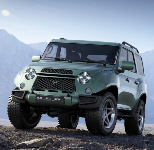 Концепт нового УАЗ Хантер