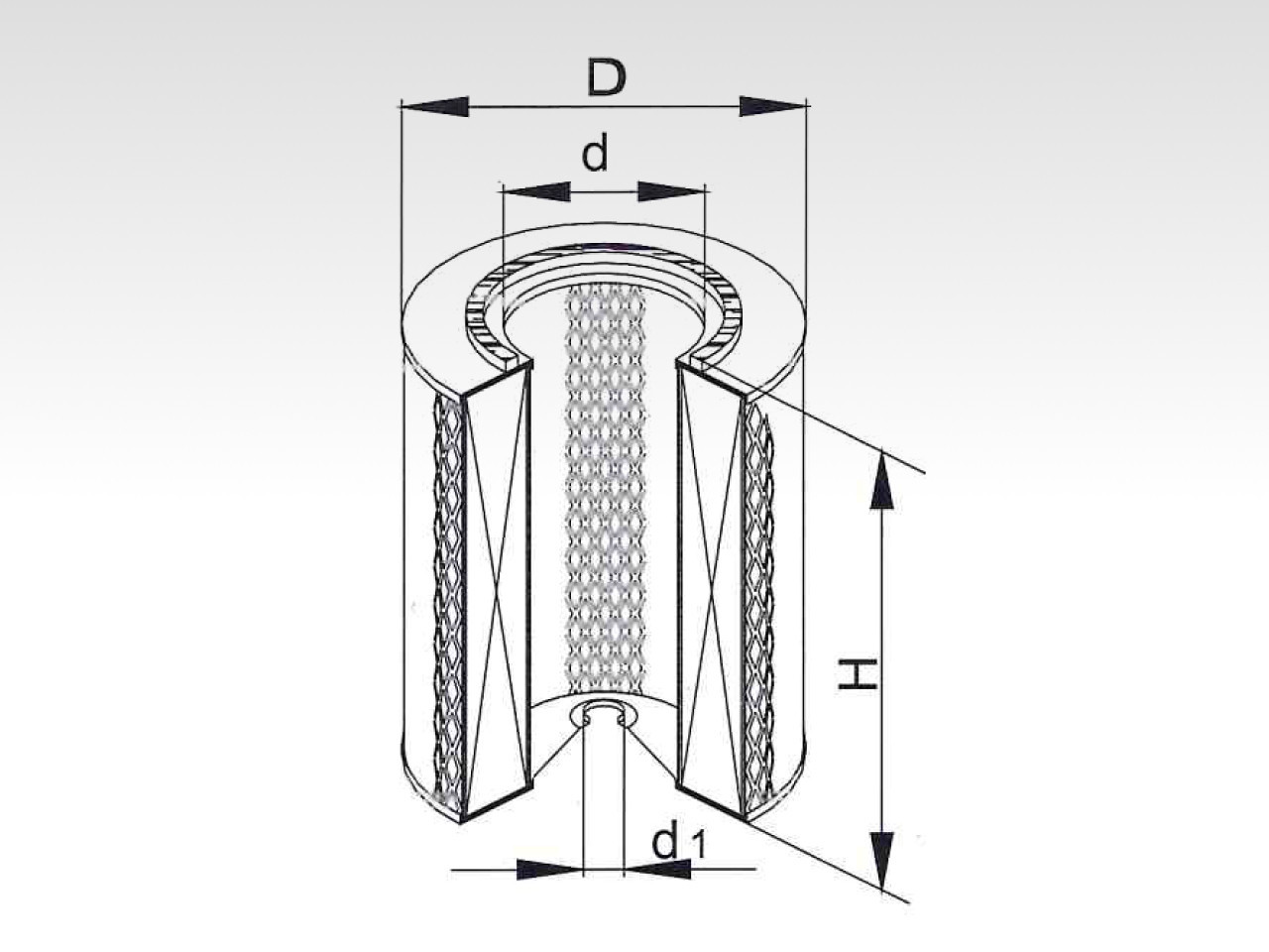 Воздушный фильтр фильтр NEVSKY FILTER NF4566