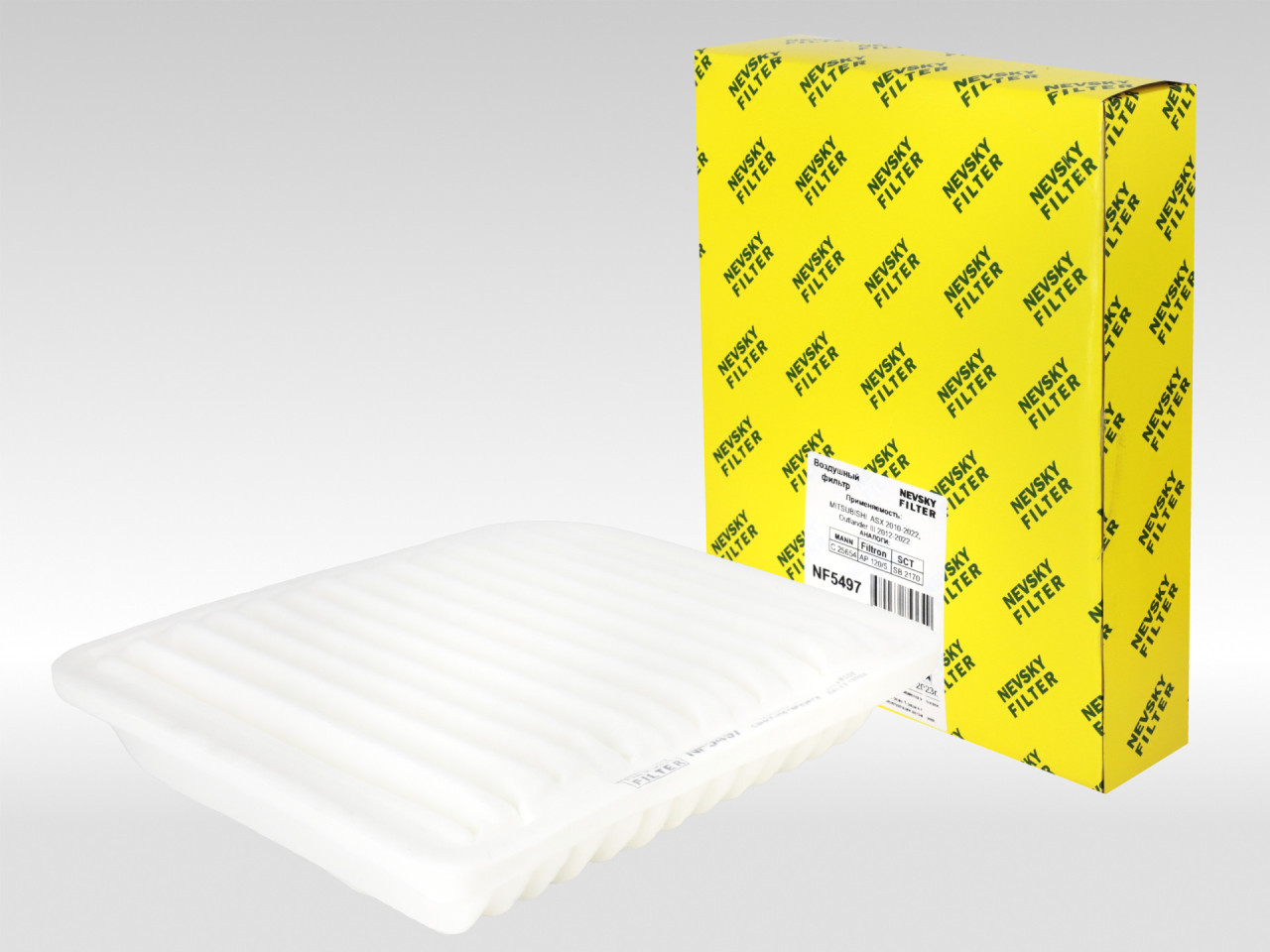 Воздушный фильтр фильтр NEVSKY FILTER NF5497