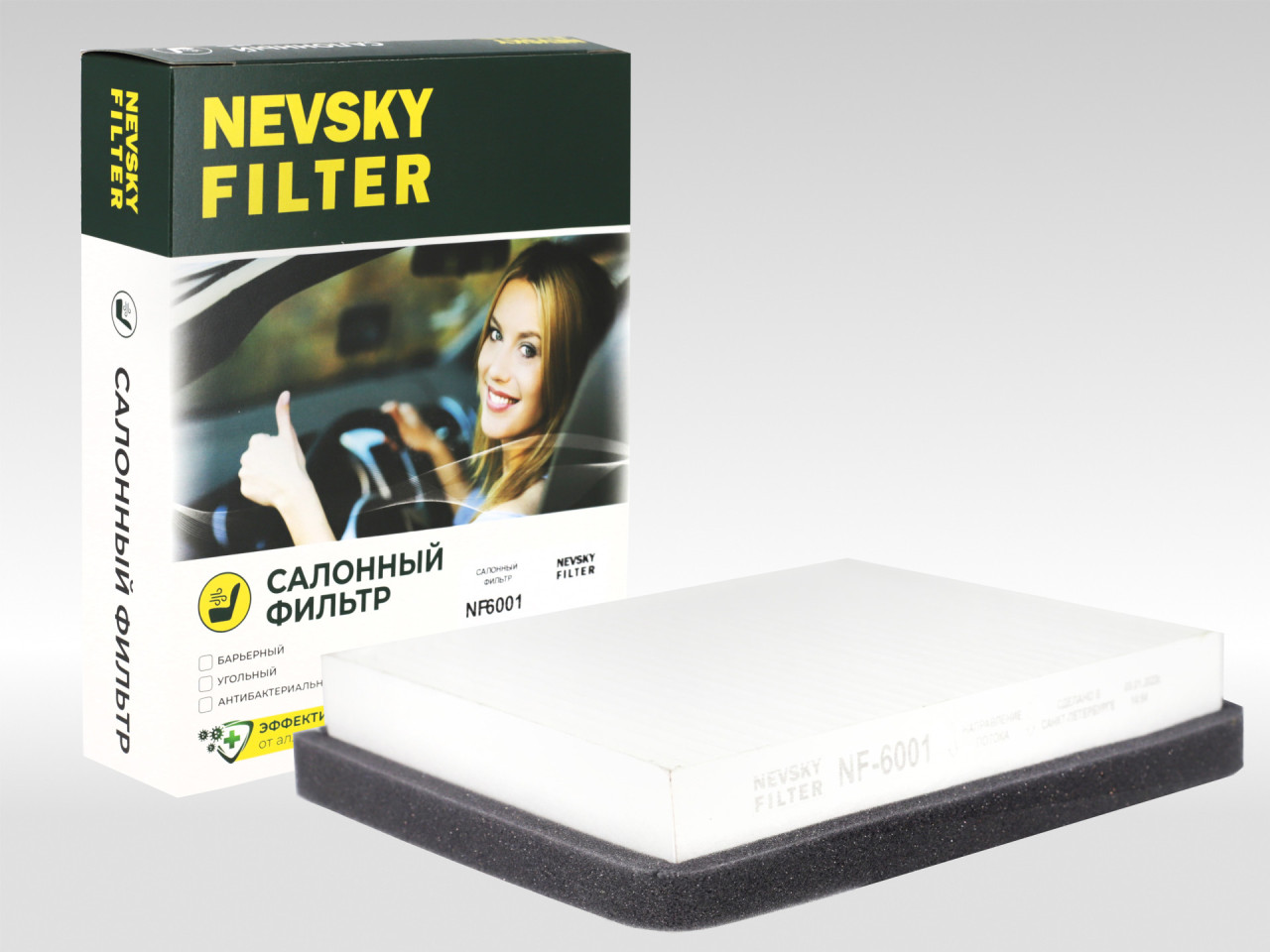 Салонный фильтр фильтр NEVSKY FILTER NF6001